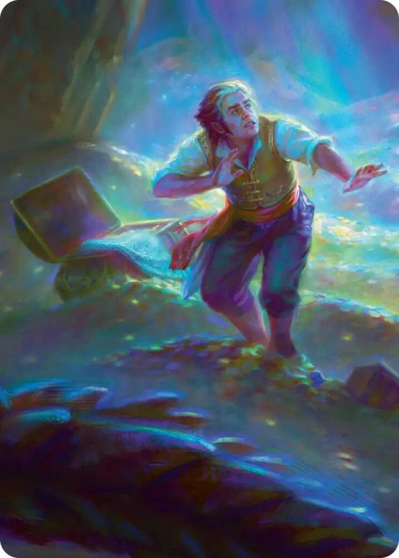 Bilbo's Burglaring Art Card - 10 12