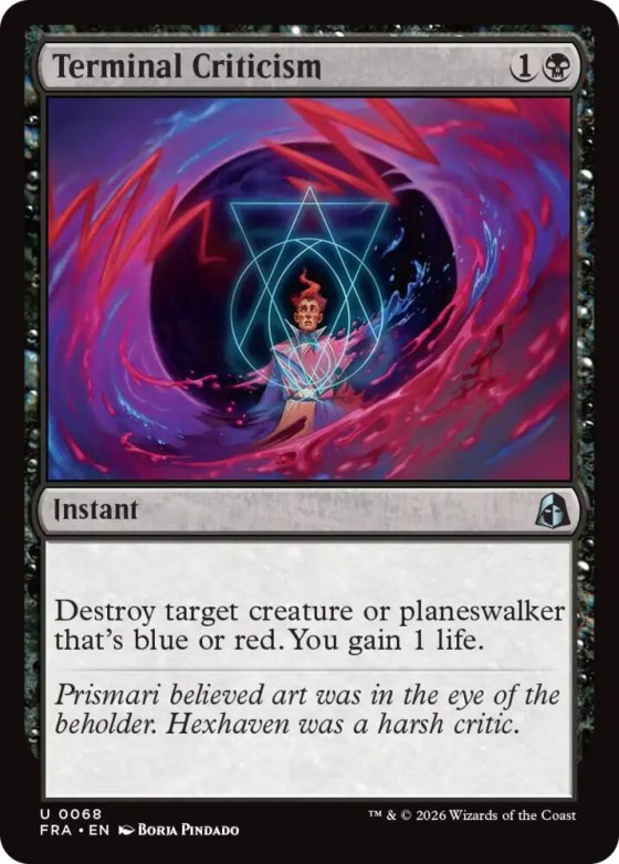 Terminal Criticism - Foil