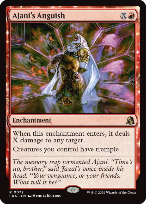 Ajani's Anguish - Foil