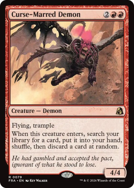 Curse-Marred Demon - Foil