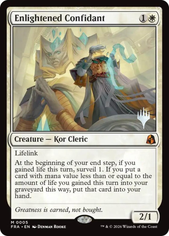 Enlightened Confidant - Foil