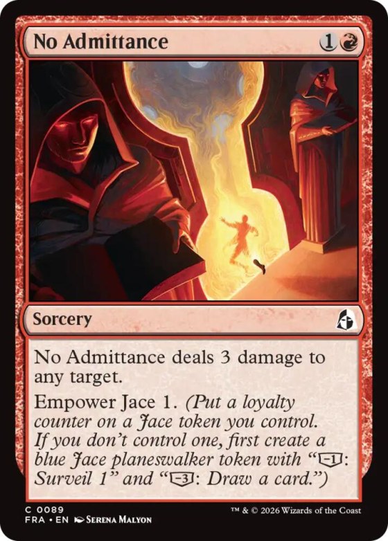 No Admittance - Foil