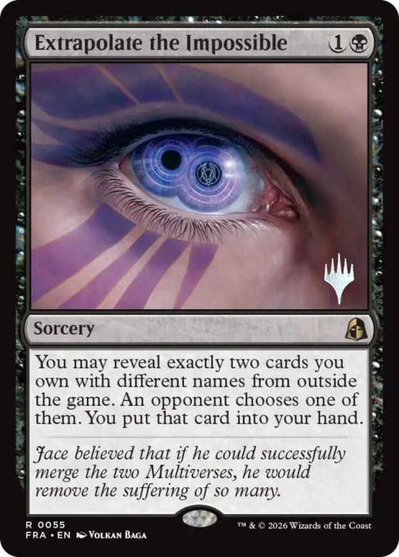 Extrapolate the Impossible - Foil