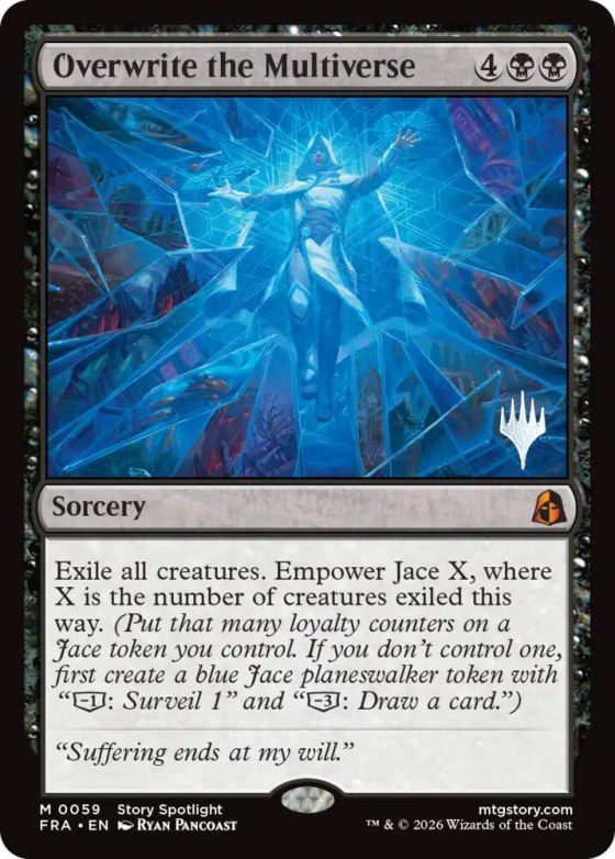 Overwrite the Multiverse - Foil
