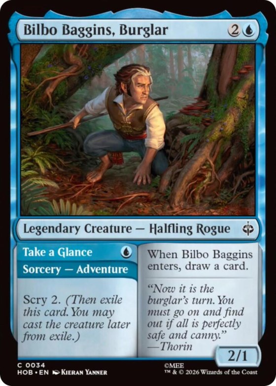 Bilbo Baggins, Burglar - Foil