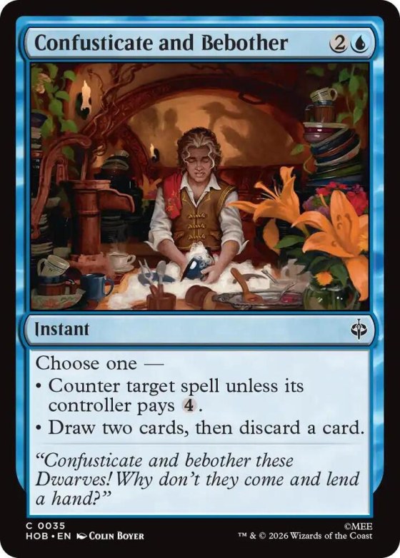 Confusticate and Bebother - Foil