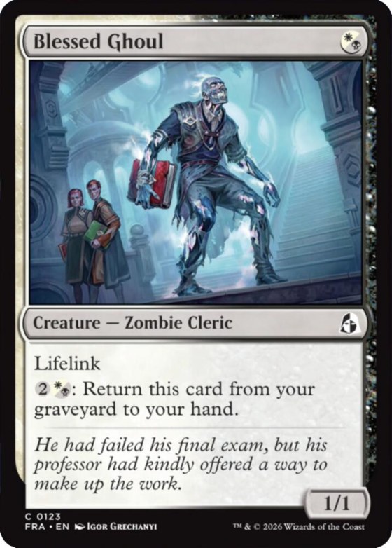 Blessed Ghoul - Foil