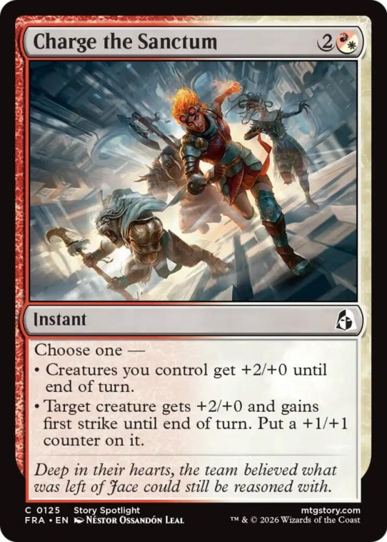Charge the Sanctum - Foil