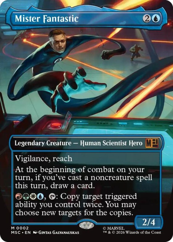 Mister Fantastic - Borderless Foil