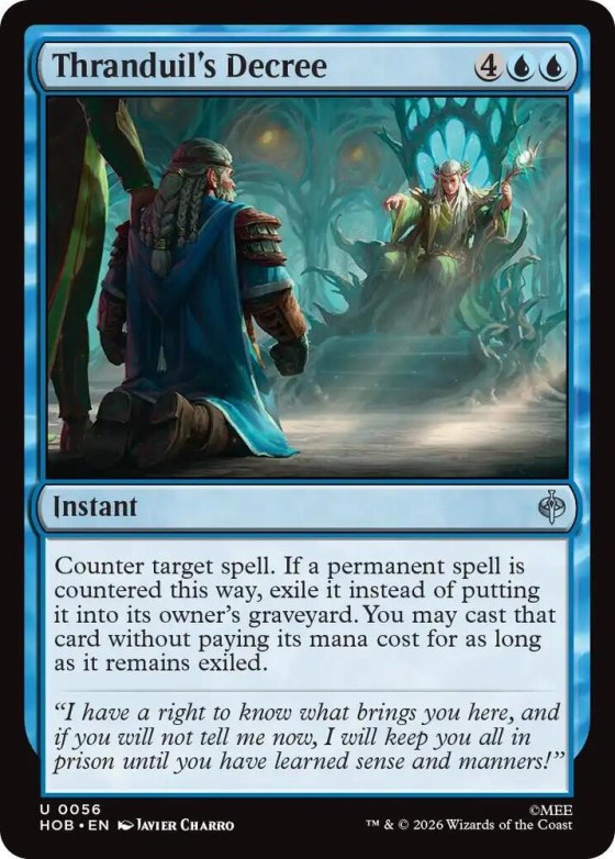 Thranduil's Decree - Foil