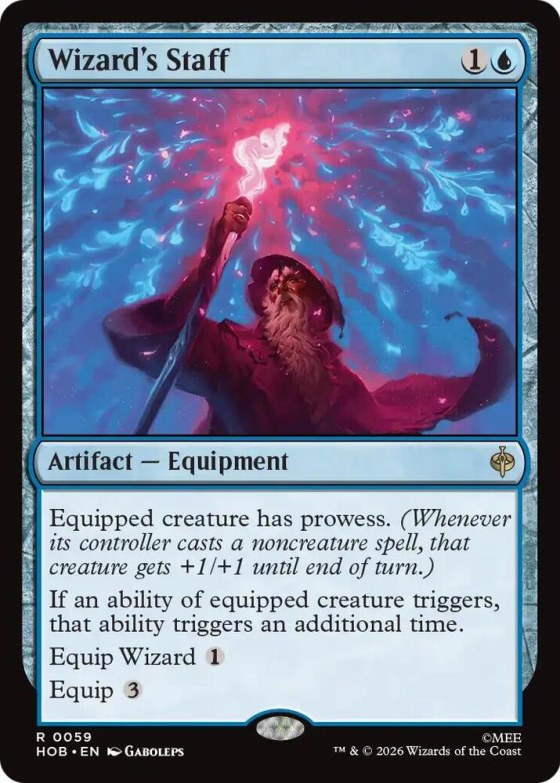 Wizard's Staff - Foil