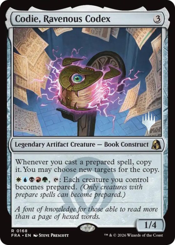 Codie, Ravenous Codex - Foil