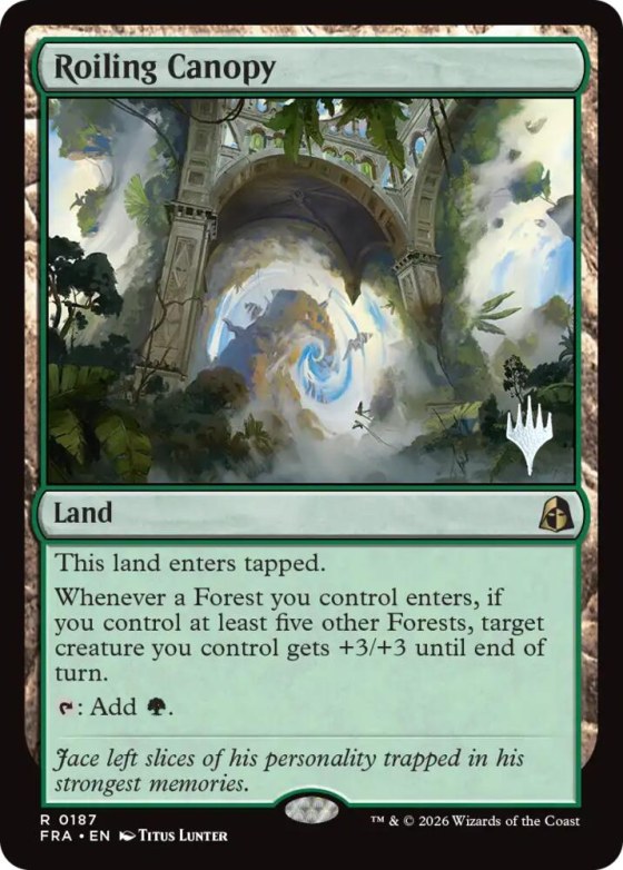 Roiling Canopy - Foil