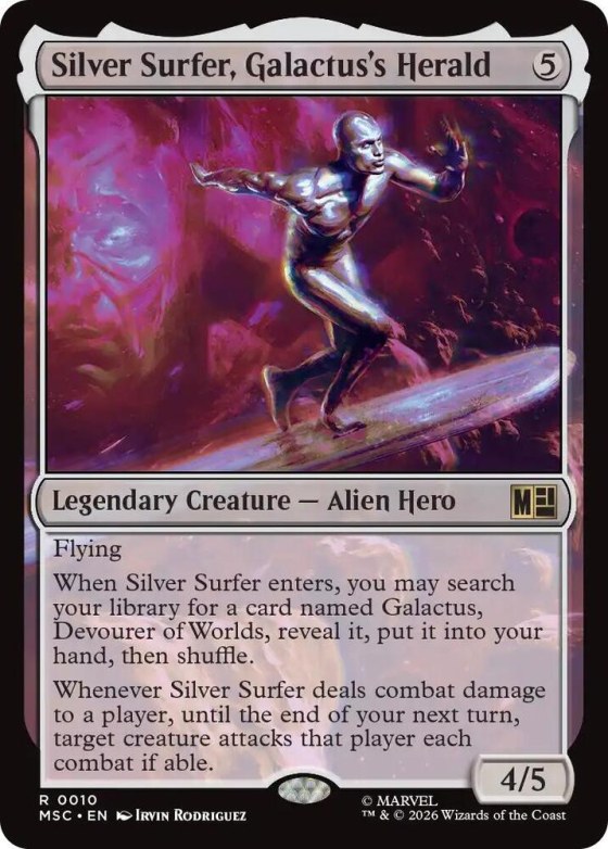 Silver Surfer, Galactus's Herald - Normal Silver Surfer Galactus 