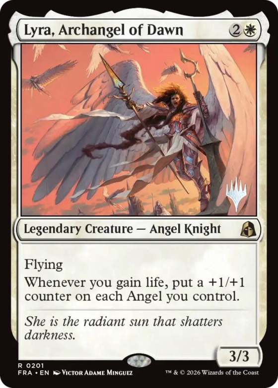 Lyra, Archangel of Dawn - Foil