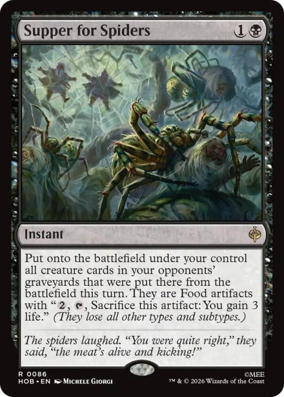 Supper for Spiders - Foil