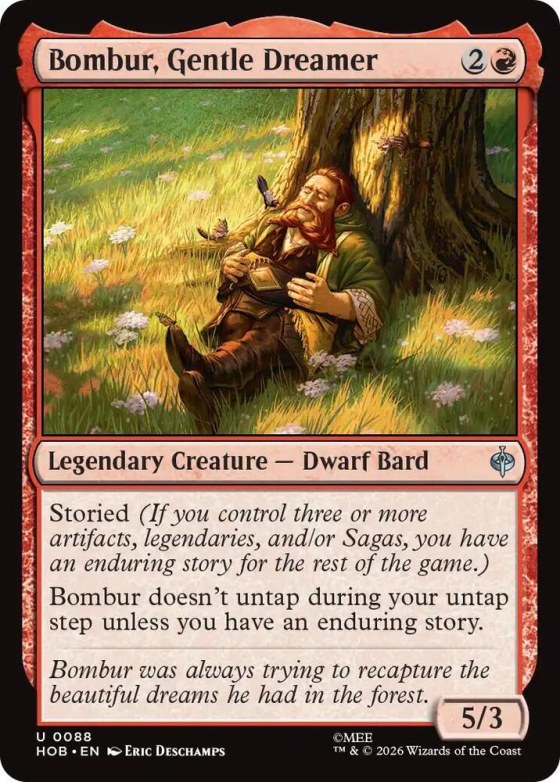 Bombur, Gentle Dreamer - Foil