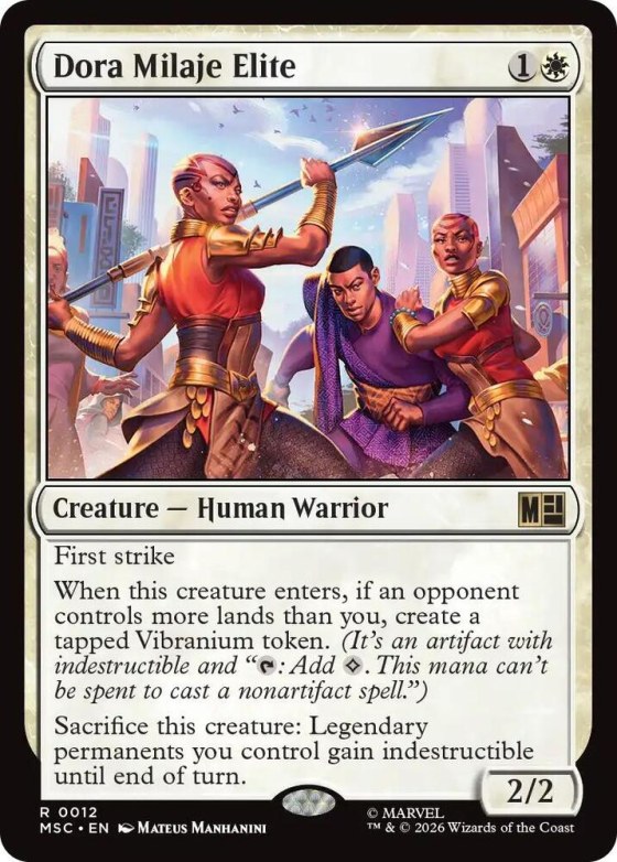 Dora Milaje Elite - Surge Foil