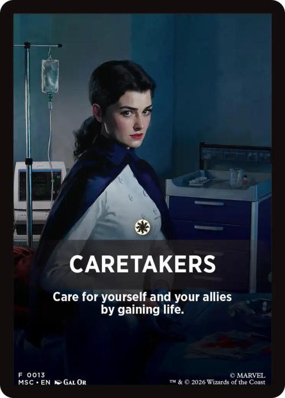 Caretakers Theme Card - Normal Caretakers Theme Card