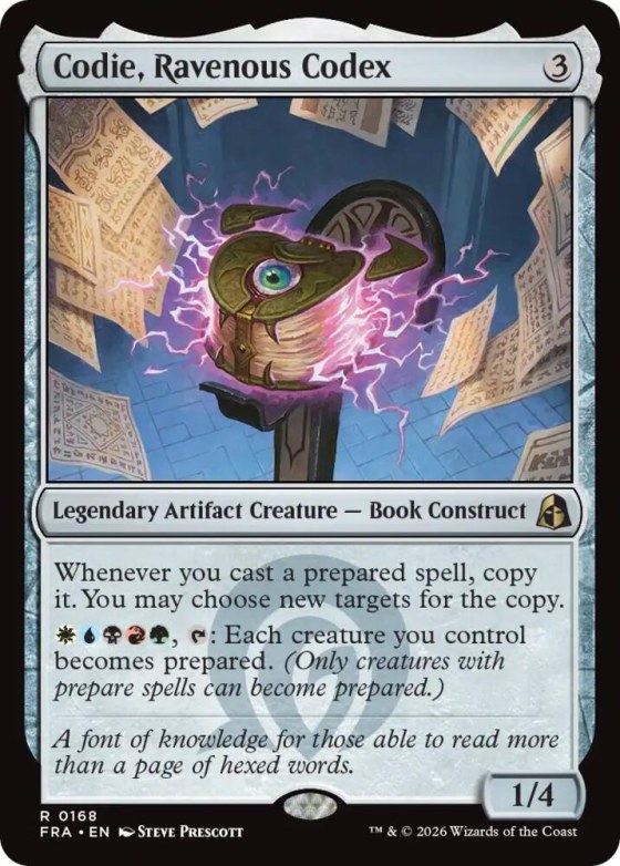 Codie, Ravenous Codex - Foil