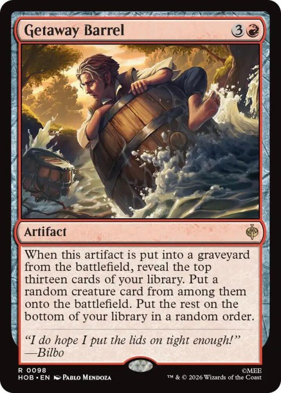 Getaway Barrel - Foil