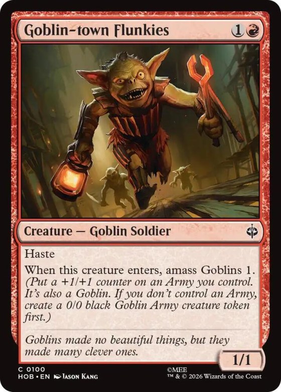 Goblin-town Flunkies - Foil