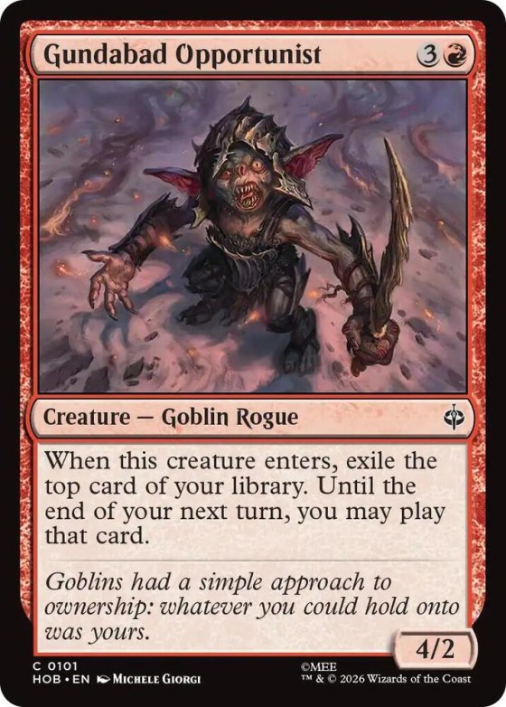 Gundabad Opportunist - Foil