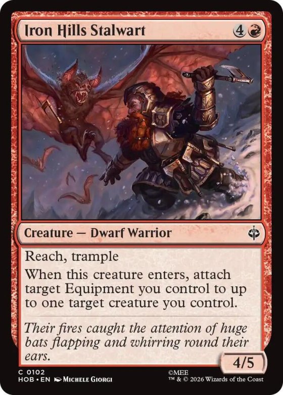Iron Hills Stalwart - Foil
