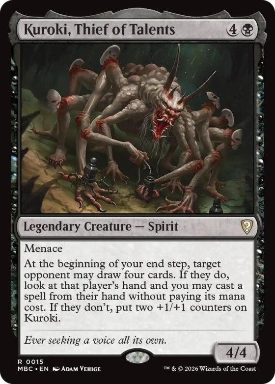 Kuroki, Thief of Talents