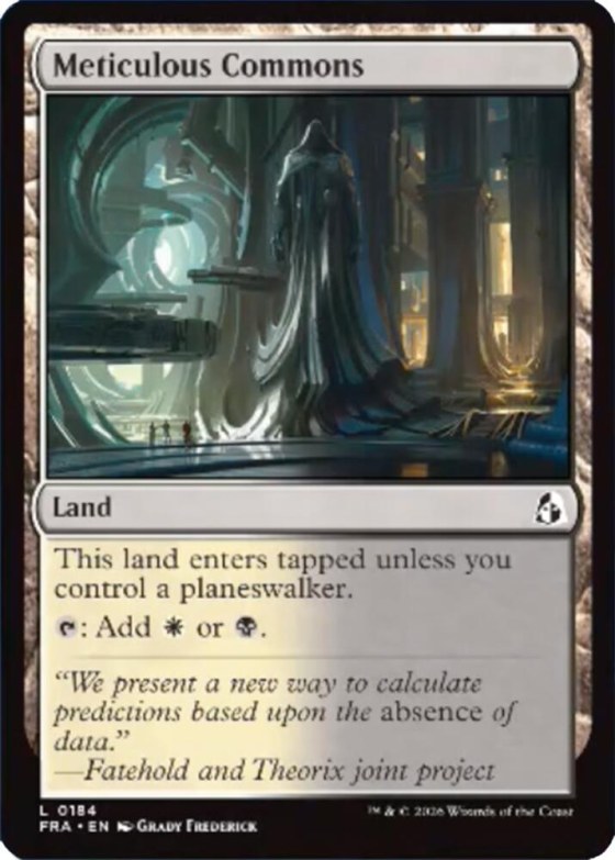 Meticulous Commons - Foil