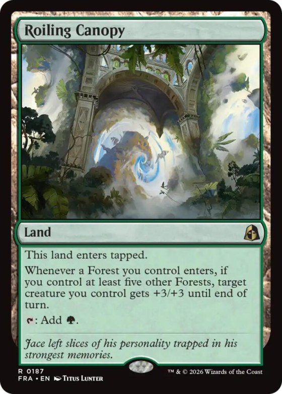 Roiling Canopy - Foil