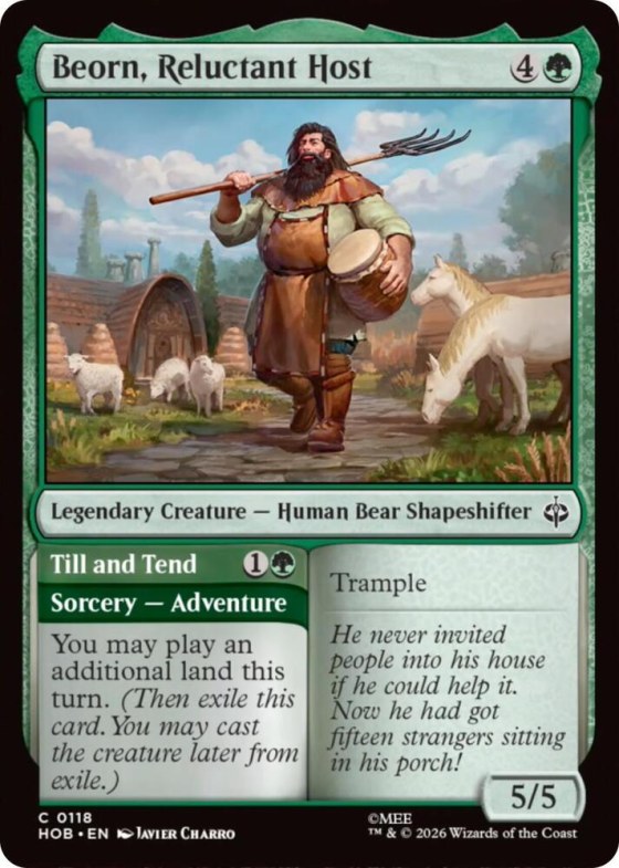 Beorn, Reluctant Host - Foil