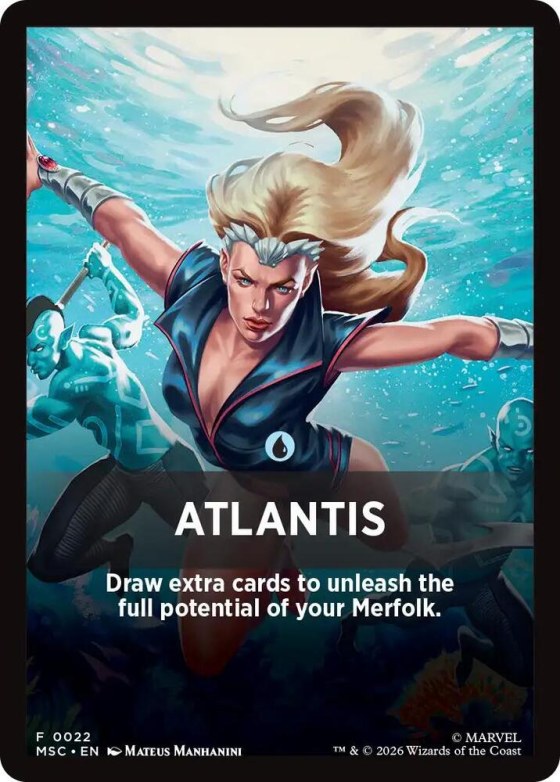 Atlantis Theme Card - Normal Atlantis Theme Card
