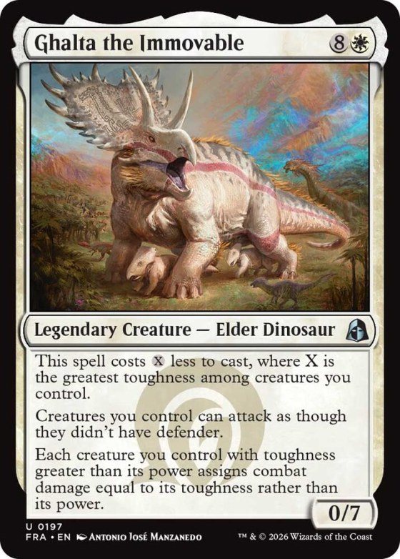 Ghalta the Immovable - Foil