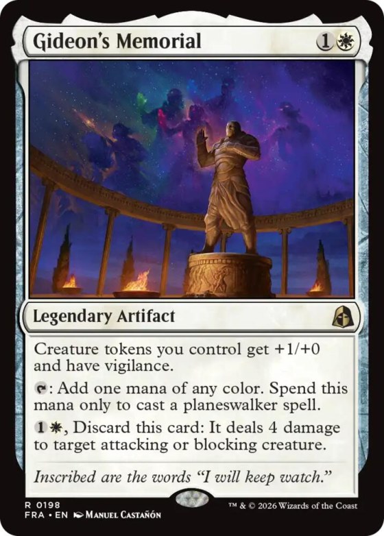 Gideon's Memorial - Foil