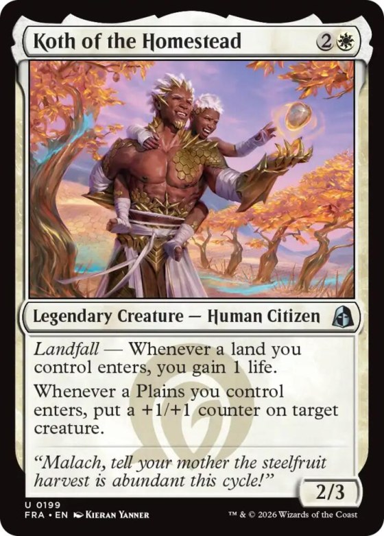 Koth of the Homestead - Foil