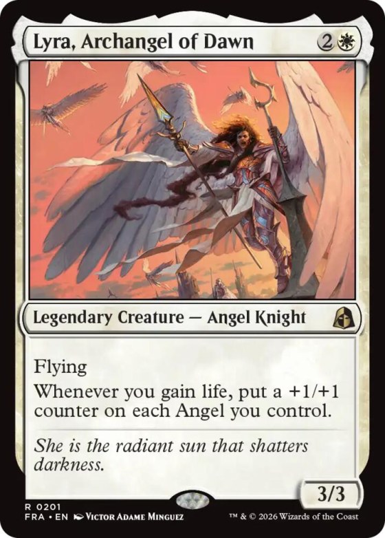 Lyra, Archangel of Dawn - Foil