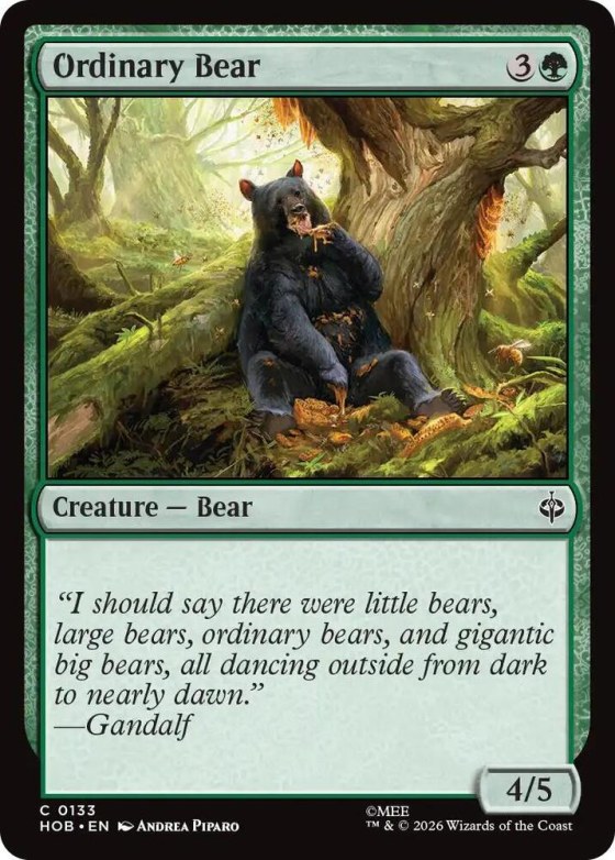Ordinary Bear - Foil
