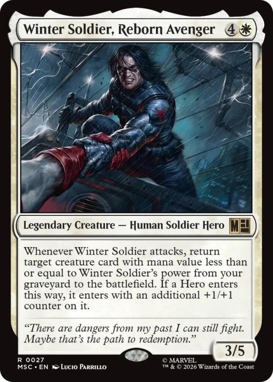 Winter Soldier, Reborn Avenger - Normal Winter Soldier Reborn A