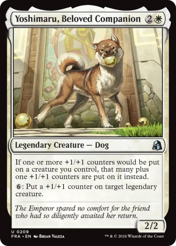 Yoshimaru, Beloved Companion - Foil