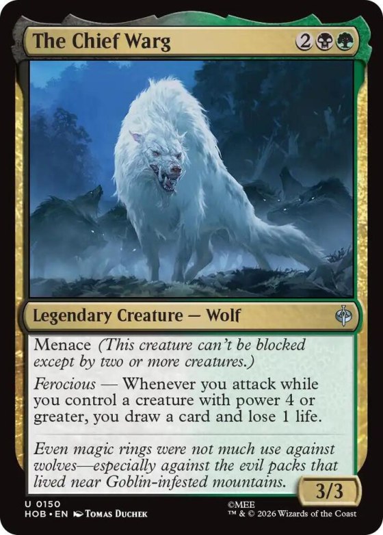 The Chief Warg - Foil