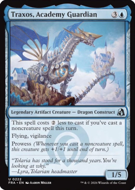 Traxos, Academy Guardian - Foil