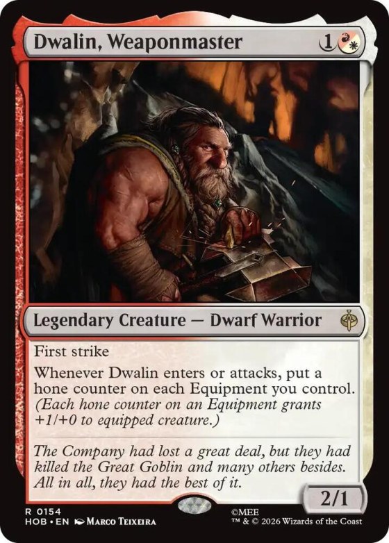 Dwalin, Weaponmaster - Foil