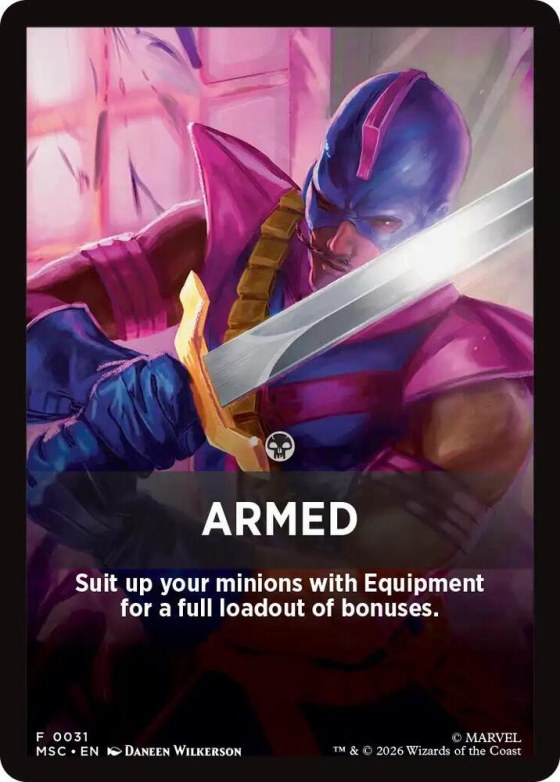 Armed Theme Card - Normal Armed Theme Card