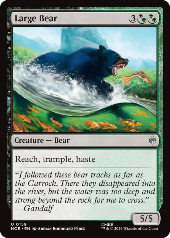 Large Bear - Foil