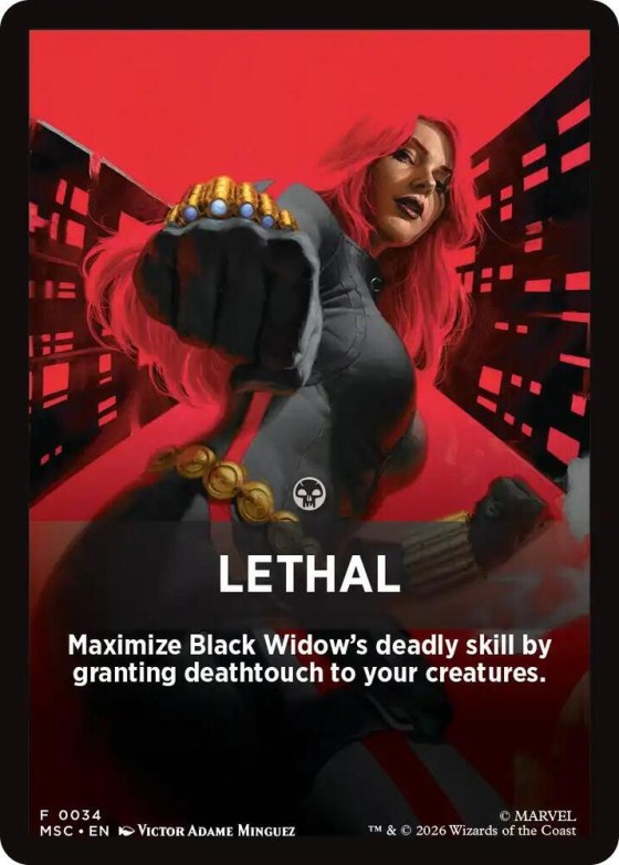 Lethal Theme Card - Normal Lethal Theme Card