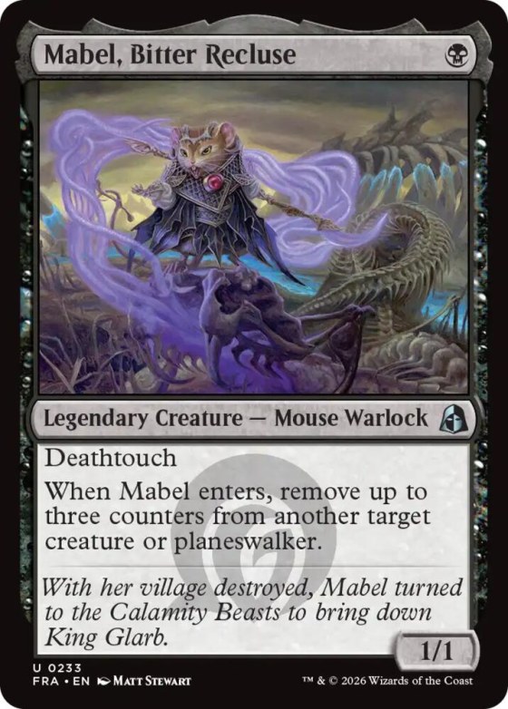 Mabel, Bitter Recluse - Foil