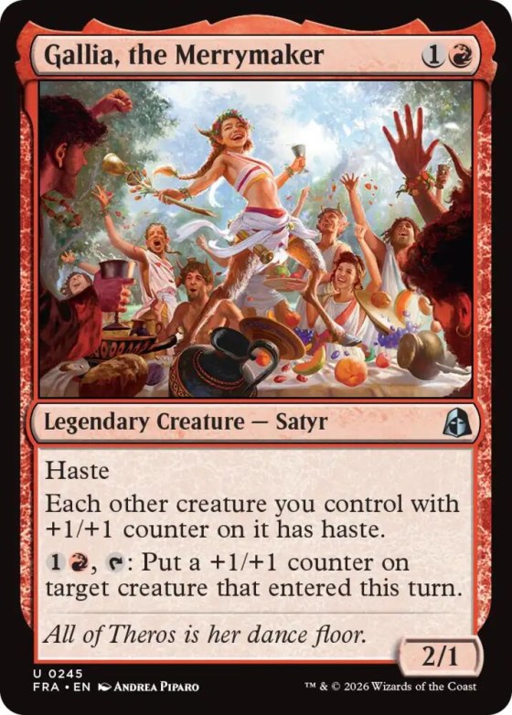 Gallia, the Merrymaker - Foil
