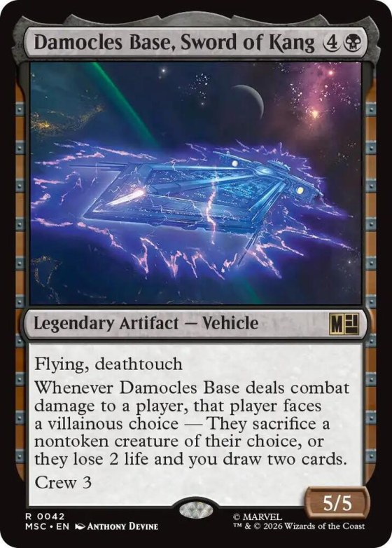Damocles Base, Sword of Kang - Normal Damocles Base Sword Of 