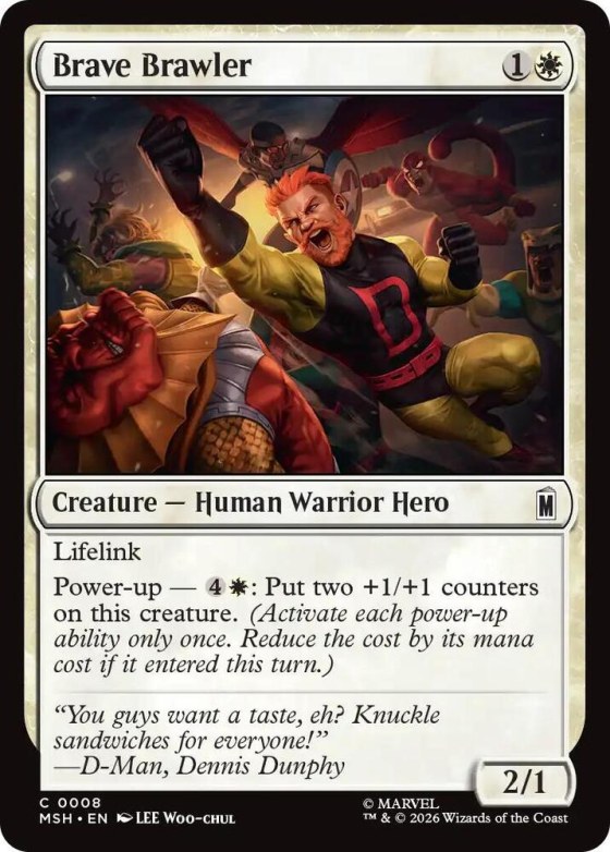 Brave Brawler - Foil